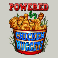 Powered By Chicken Nuggets Heavyweight Hoodie | Teevron