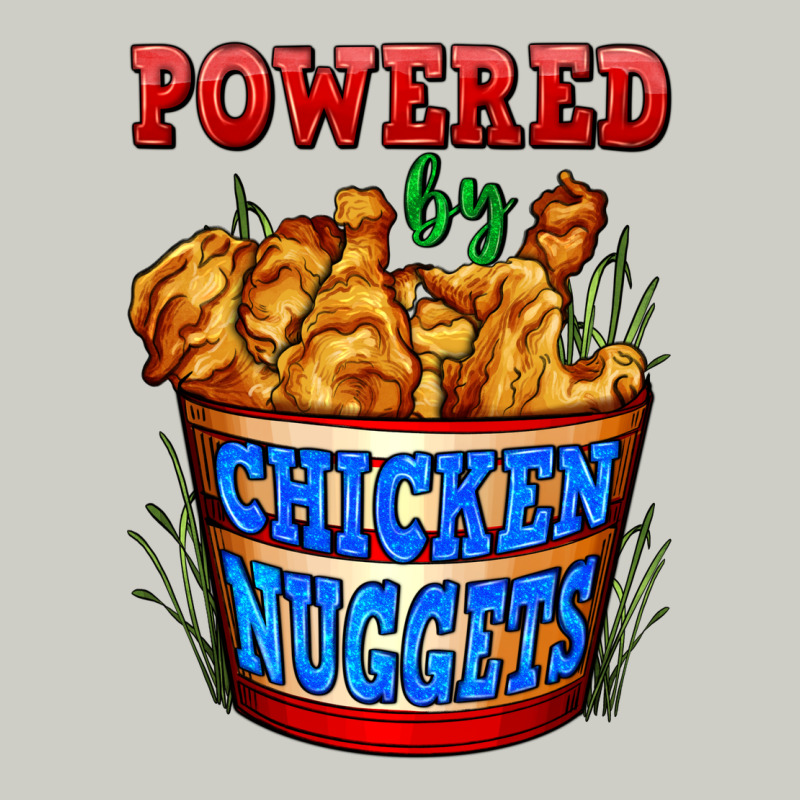 Powered By Chicken Nuggets Heavyweight Hoodie by AdoDesignShop | Teevron