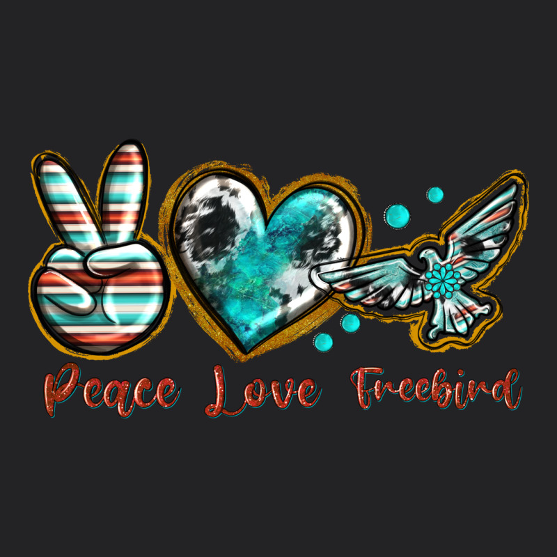 Peace Love Freebird Vintage Tee by texasbilliewilder | Teevron