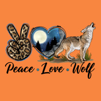 Peace Love Wolf Premium Sweatshirt | Teevron