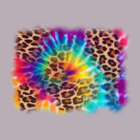 Leopard Tie Dye Background Vintage Tee | Teevron