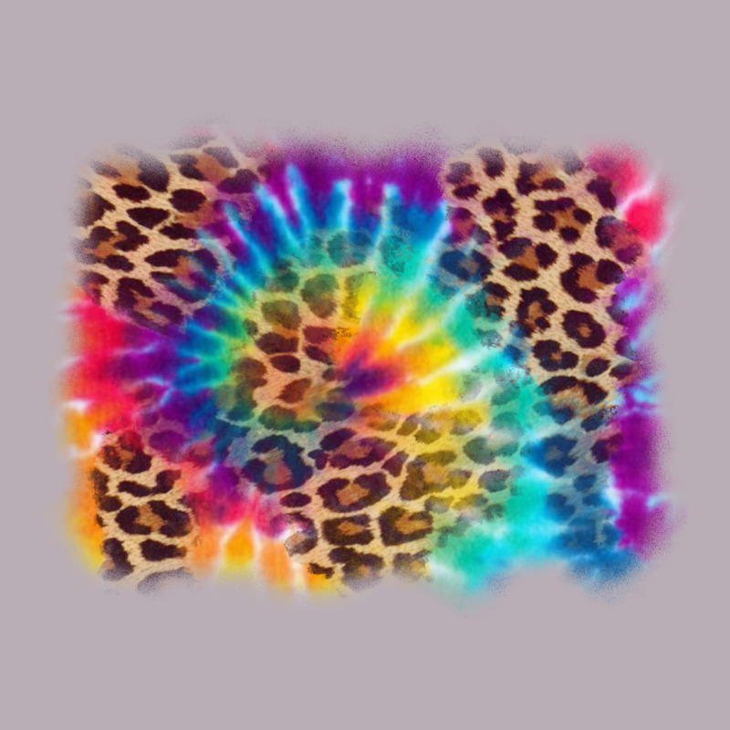 Leopard Tie Dye Background Vintage Tee by Zillion Design Studio | Teevron