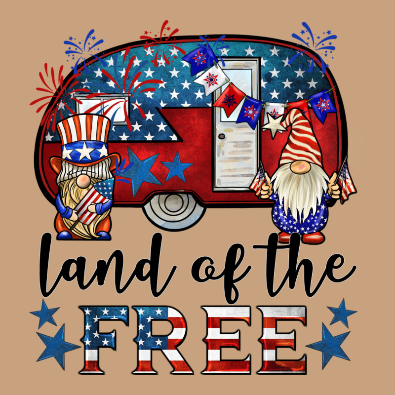 Land Of The Free Caravan Gnomies Vintage Tee by BarkalooDesign | Teevron