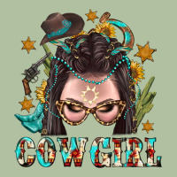 Western Cowgirl Braid Hair Urban Hoodie | Teevron