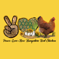 Peace Love New Hampshire Red Chicken Premium Sweatshirt | Teevron