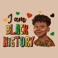 I Am Black History Afro Black Boy Child Juneteenth Urban Heavy Tee | Teevron