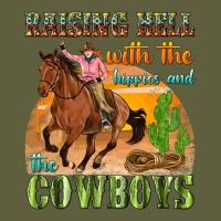 Raising Hell With The Hippies And The Cowboys Vintage Tee | Teevron