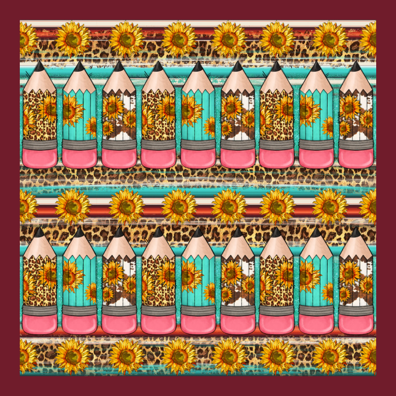 School Teacher Seamless Pattern Zipper Hoodie by HRA Design Shop | Teevron