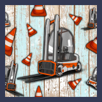Forklift Seamless Pattern Heavyweight Hoodie | Teevron