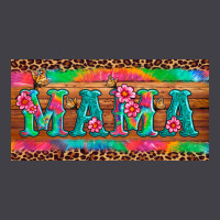 Mama Tie Dye License Plate Template Heavyweight Hoodie | Teevron