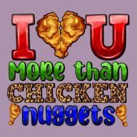 I Love You More Than Chicken Nuggets Heavyweight Hoodie | Teevron