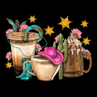 Western Cowgirl Coffee Cup Bbs Urban Hoodie | Teevron