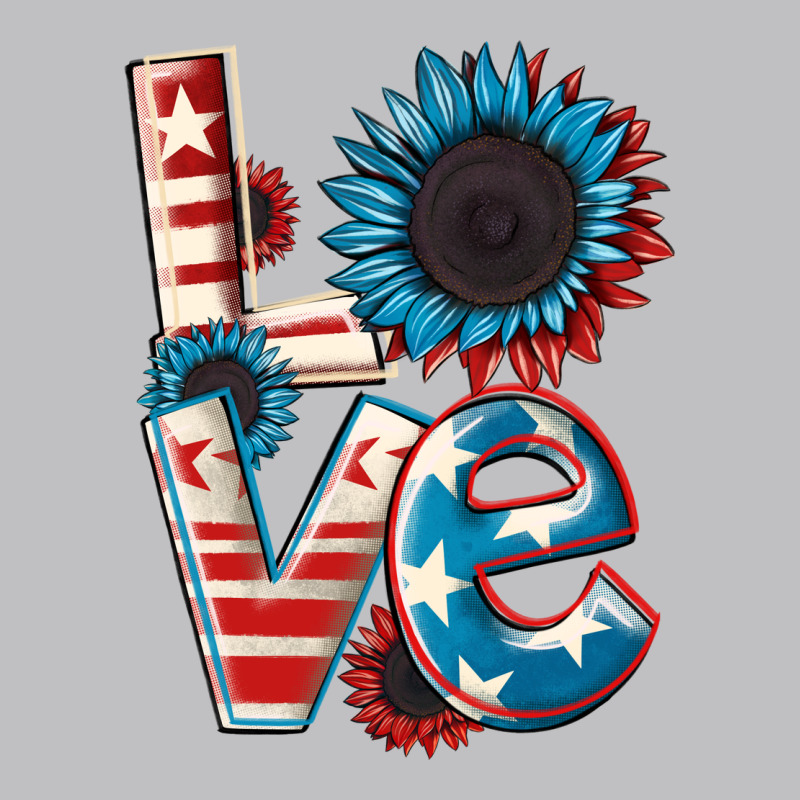 Love 4th Of July Classic Tee by CowGirlArtShop | Teevron