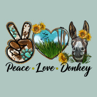 Peace Love Donkey Head Premium Sweatshirt | Teevron