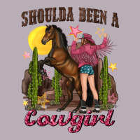 Shoulda Been A Cowgirl Bucking Horse Vintage Tee | Teevron