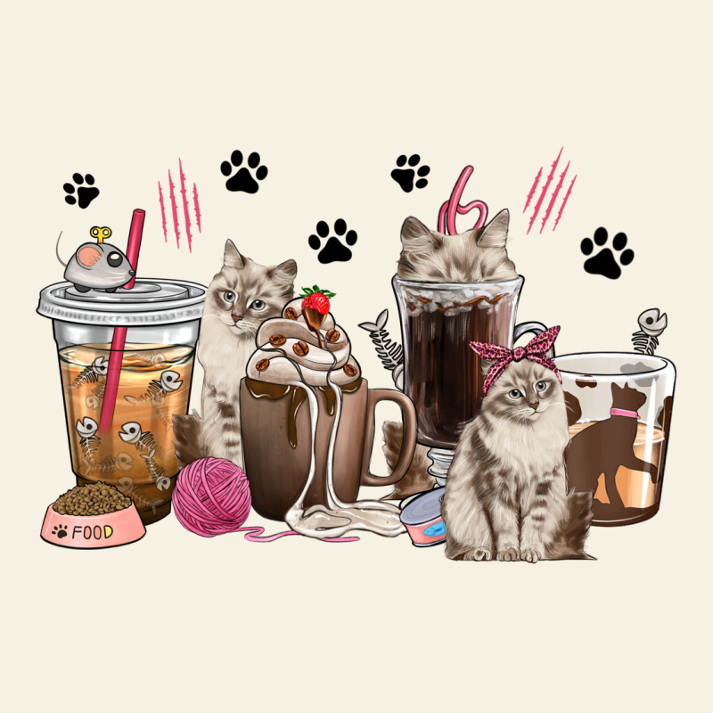 Siberian Cat Coffee Cups Vintage Tee by texasbilliewilder | Teevron