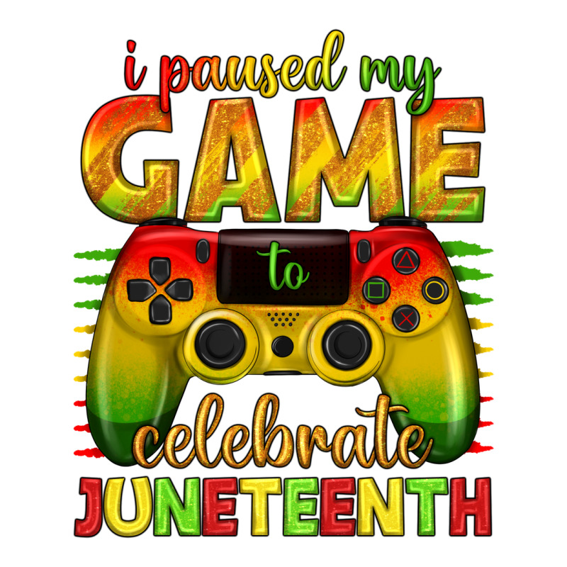 I Paused My Game Celebrate Juneteenth Urban Heavy Tee by texasbilliewilder | Teevron