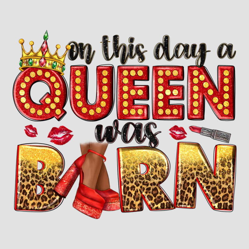 On This Day A Queen Was Born Premium Hoodie by NancyCooperArtShop | Teevron