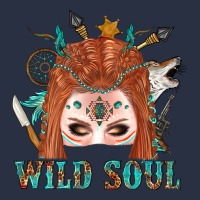 Western İndian Wild Soul With Braid Hair Woman Urban Hoodie | Teevron