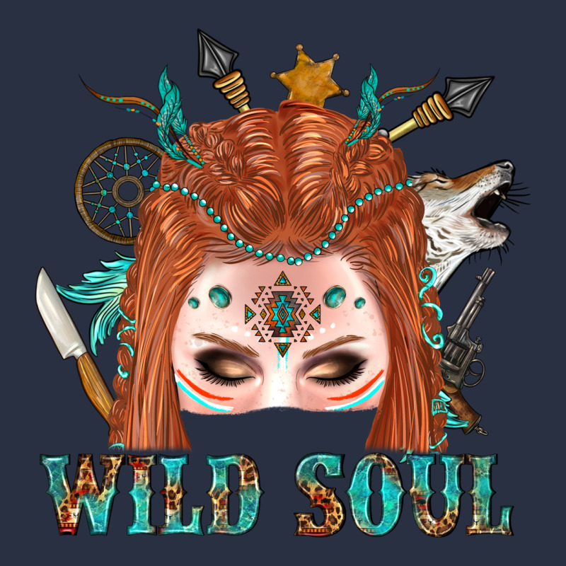 Western İndian Wild Soul With Braid Hair Woman Urban Hoodie by BundleAndBundleShop | Teevron
