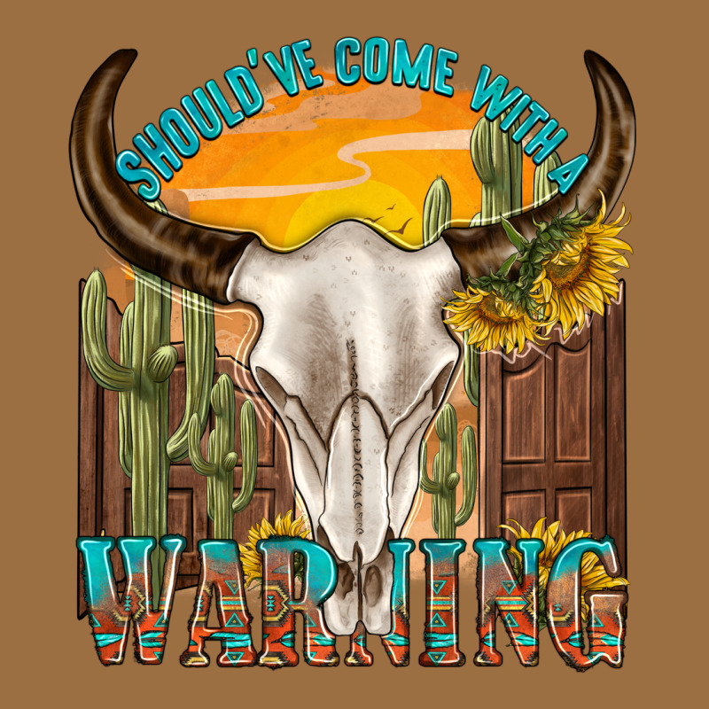Shouldve Come With A Warning Vintage Tee by texasbilliewilder | Teevron