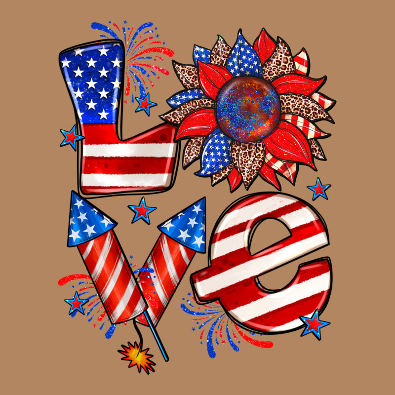 4th Of July Love Long Sleeve Tee by Zillion Design Studio | Teevron