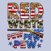 Red White And Pew Pew Pew Long Sleeve Tee | Teevron