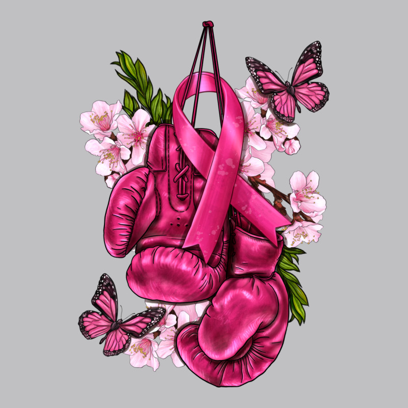 Cancer Boxing Gloves With Ribbon Long Sleeve Tee by texasbilliewilder | Teevron