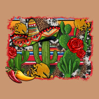 Mexican Cacti Background Heavyweight Hoodie | Teevron
