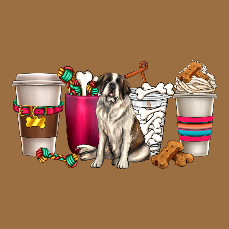 St. Bernard Dog Coffee Cups Vintage Tee by texasbilliewilder | Teevron