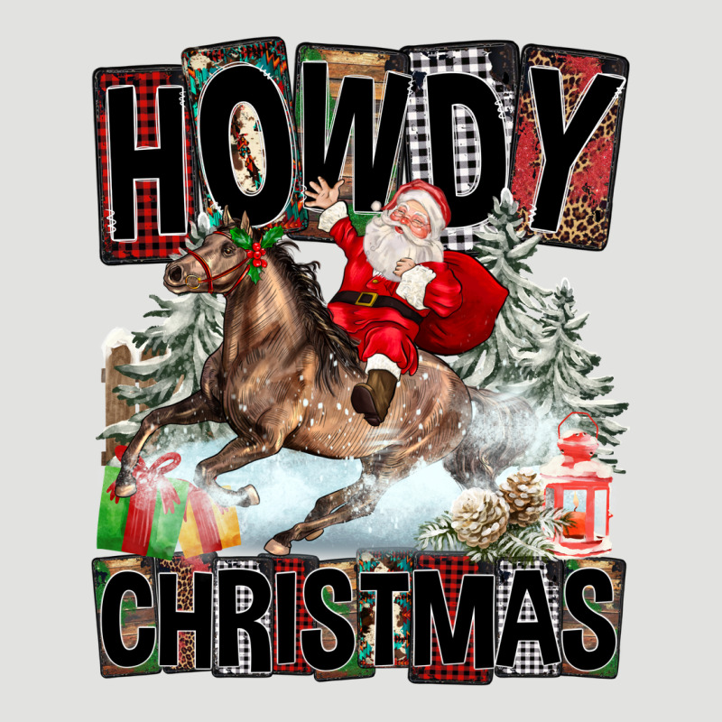 Howdy Christmas Rodeo Santa Classic Tee by FaDigitalArtStudio | Teevron