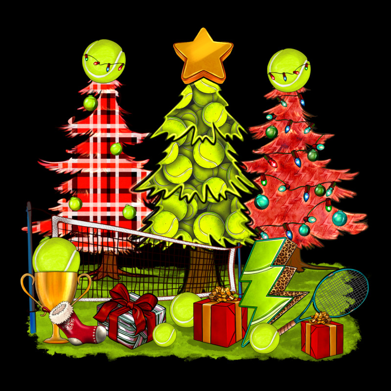 Christmas With Tennis Trees Urban Hoodie by BundleAndBundleShop | Teevron