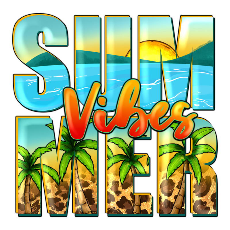 Summer Vibes Urban Heavy Tee by Zillion Design Studio | Teevron