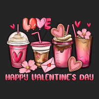 Happy Valentine's Day Coffee Cups Premium Hoodie | Teevron