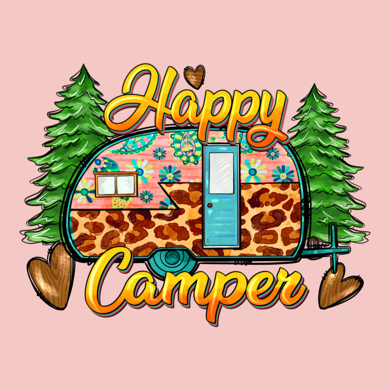 Happy Camper Urban Heavy Tee by Zillion Design Studio | Teevron