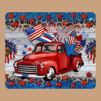 American Truck 4th Of July Mousepad Vintage Tee | Teevron