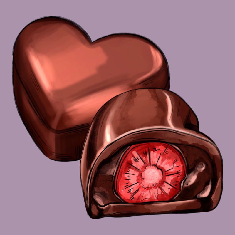 Heart Chocolate Heavyweight Hoodie by AdoDesignShop | Teevron