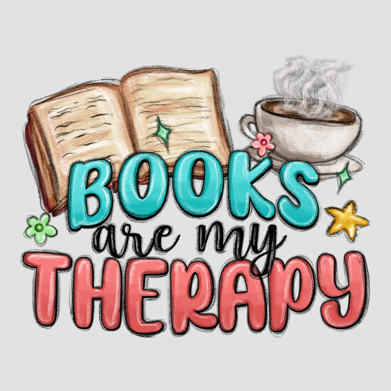 Books Are My Therapy Premium Hoodie by MaliasSmallBusiness | Teevron