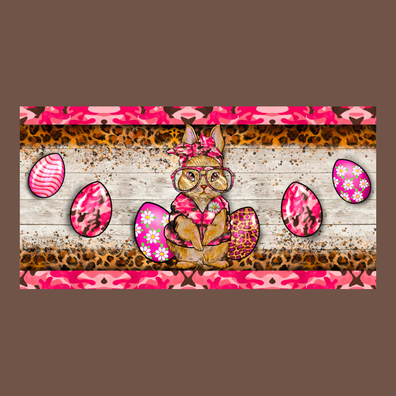 Pink Camouflage Egg Hunter Bunny   License Plate Premium Sweatshirt by BarkalooDesign | Teevron