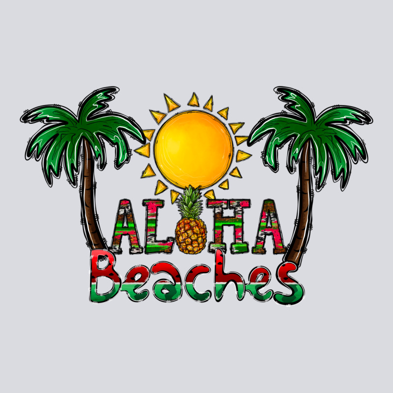 Aloha Beaches Zipper Hoodie by CowhideDigitalArt | Teevron