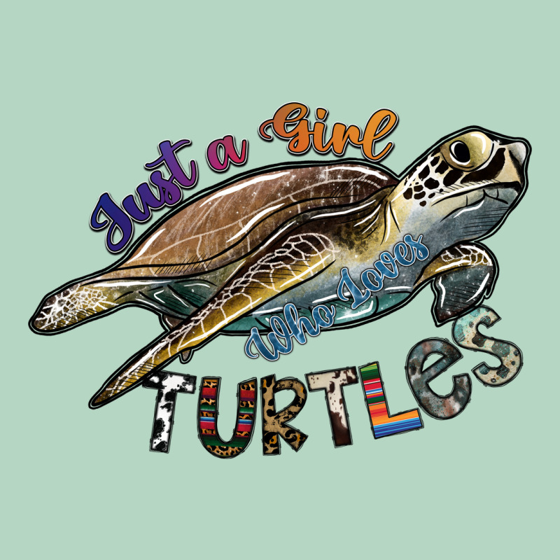 Just A Girl Who Loves Turtles Classic Tee by SublimationCraftShop | Teevron