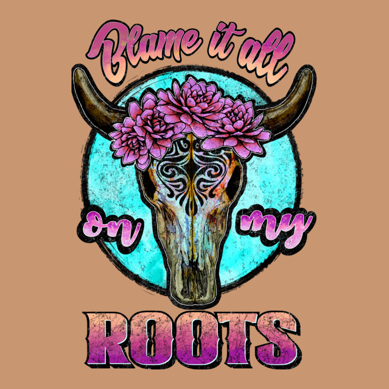 Blame It All On My Roots White Heavyweight Hoodie by JahusDesignShop | Teevron