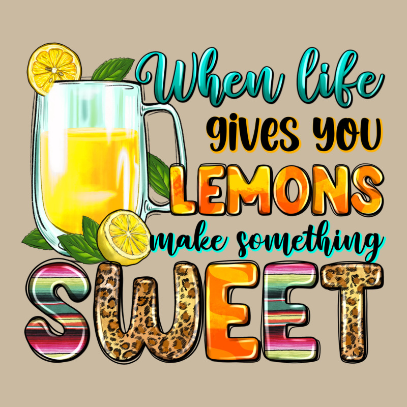 When Life Gives You Lemons Make Someting Sweet Long Sleeve Tee by Zillion Design Studio | Teevron