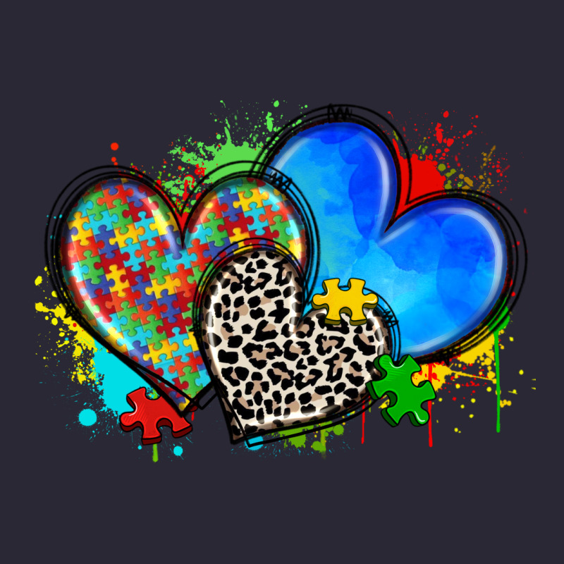 Autism Hearts Vintage Tee by Zillion Design Studio | Teevron