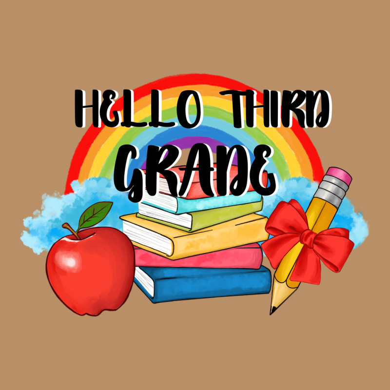 Back To School Hello Third Grade 3200x2400 Vintage Hoodie by AdoDesignShop | Teevron