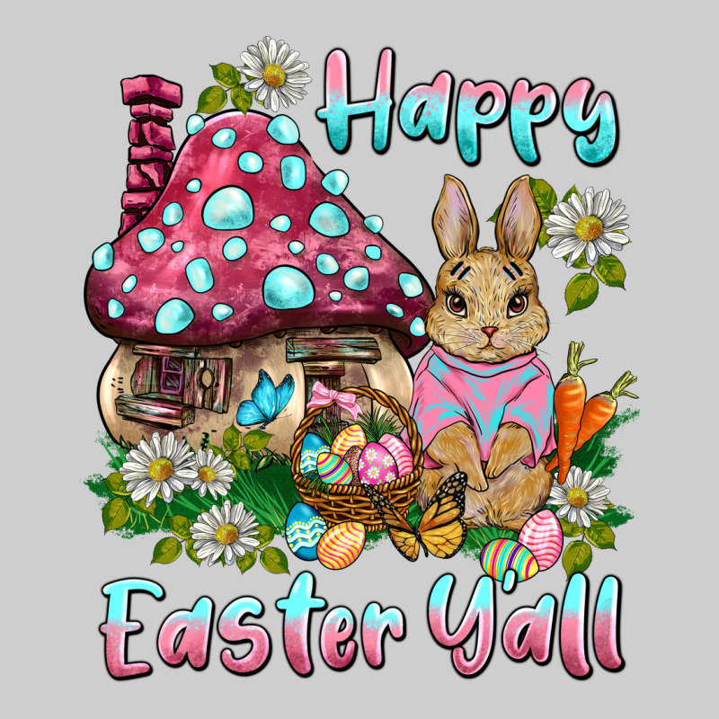 Happy Easter Y'all Rabbit Premium Sweatshirt by BarkalooDesign | Teevron