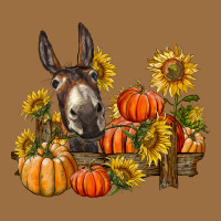 Donkey Sunflower And Pumpkin Farm Vintage Tee | Teevron