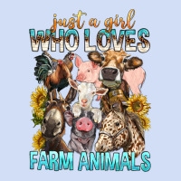 Just A Girl Who Loves Farm Animals Urban Hoodie | Teevron