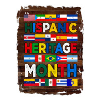 hispanic haritage month flags with background | Teevron