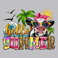 Hello Summer Cow Long Sleeve Tee | Teevron